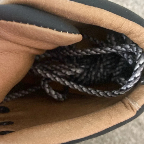 Birkenstock Jackson Boots Black Suede Lace Up Leather Sz 38 - Picture 10 of 10